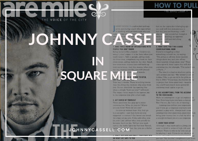 Johnny Cassell in Square Mile