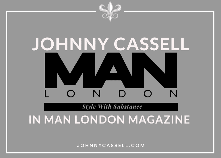 Johnny Cassell In Man London Magazine