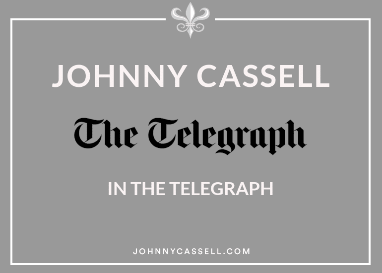 johnny cassell in the telegraph